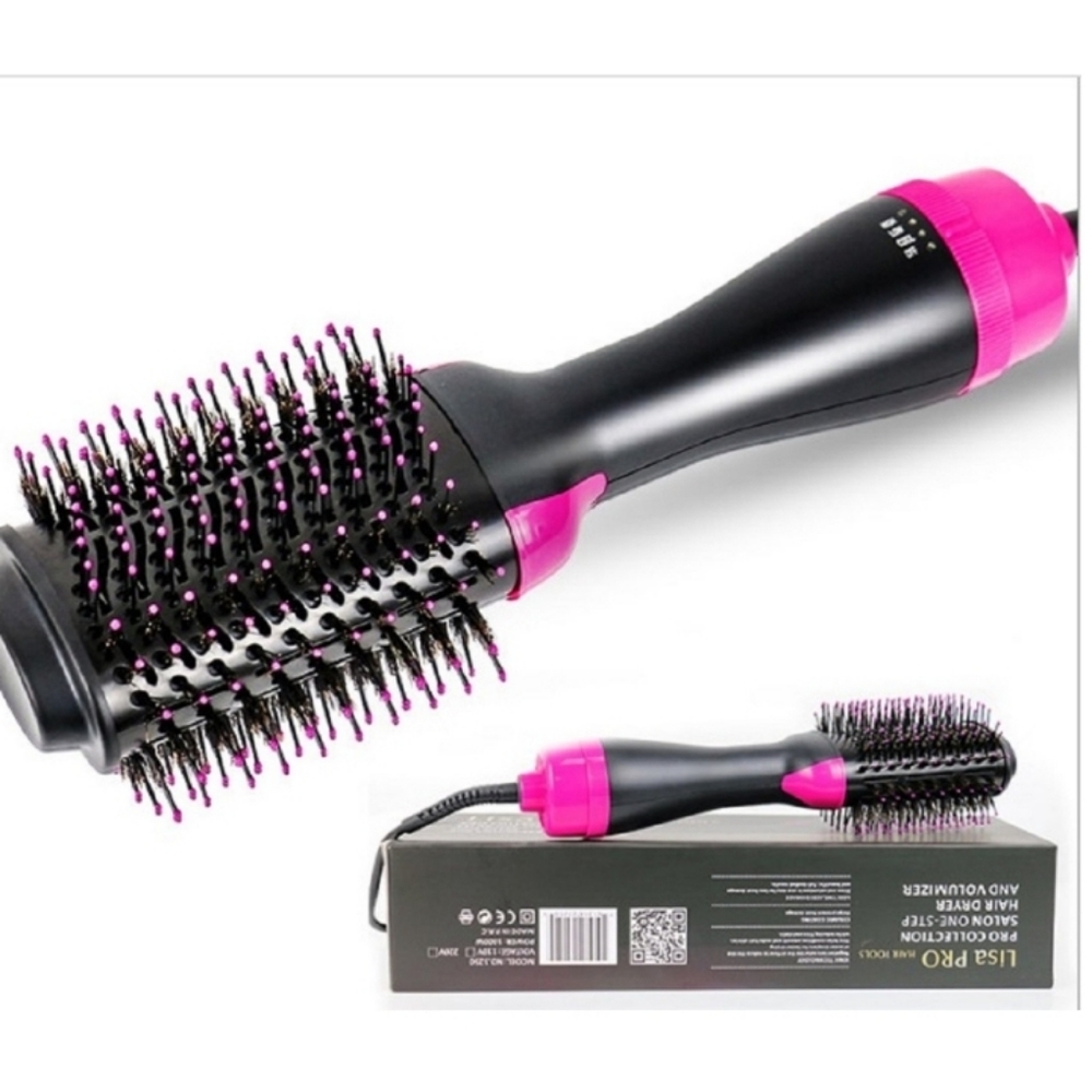 3 In 1 Neg Ionic Hot Air Brush